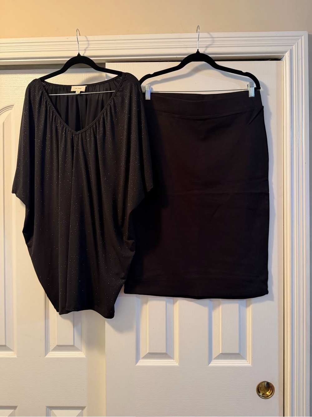 Curated Black  Zenana Pencil Skirt - Classic Wardrobe Staple Be stage Blouse